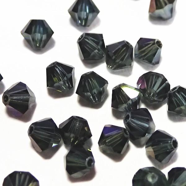 2208-SB4ＭＯ-ＣＨＡ スワロフスキー ４mmソロバン モリオン・シャンパン　25個/1パック