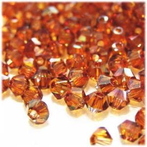 2247-SB3COP スワロフスキー 3mmソロバン クリスタルカッパー 25個/1パック