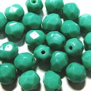 0227-6FC/63130　ターコイズグリーン　６ミリ　２５個/１パック