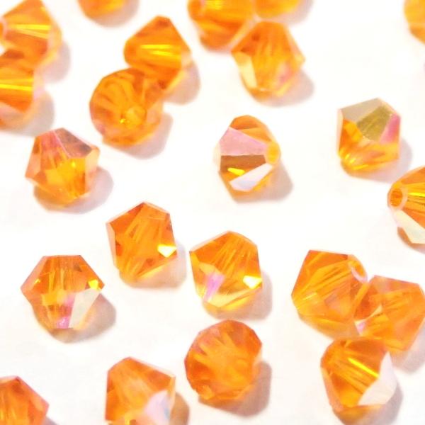 2328-SB4SUN-AB スワロフスキー ４mmソロバン　サンAB 25個/1パック