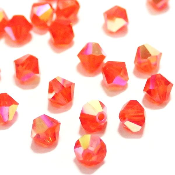 2331-SB4HY-AB スワロフスキー ４mmソロバン　ヒヤシンスAB 25個/1パック