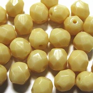 0239-6FC/13010　ライトベージュ不透明　６ミリ　２５個/１パック