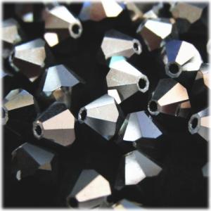 2494-ＳＢ５ＣＲ-ＣＡＬ２Ｘ　スワロフスキー 5mmソロバン　クリスタルシルバー２Ｘ　２５個/１...