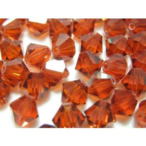 2608-SB6IR スワロフスキー 6mmソロバン　インディアンレッド 25個/1パック