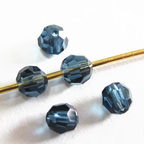 2689-swarovski　＃5000　モンタナ　４mm　５個/１パック