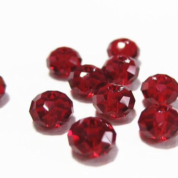 2872-swarovski　＃5040　シャム　６mm　１０個/１セット