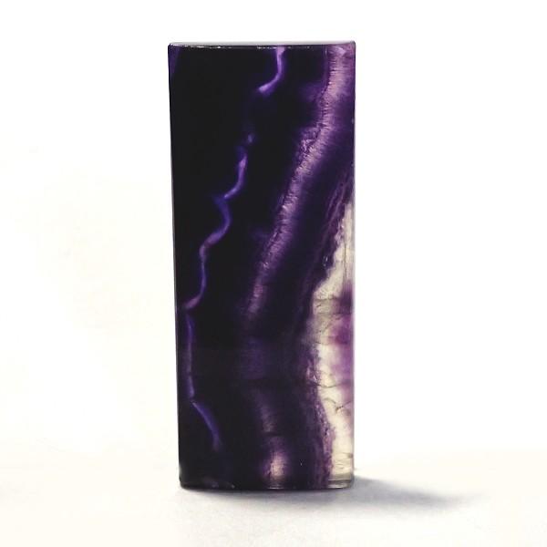 30313-『天然石ルース』　フローライト（ホール無）　約４４ｘ１８mm（１２．６ｇ）　１個