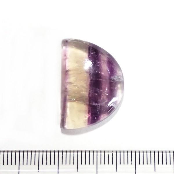 30321-『天然石ルース』　フローライト（ホール無）　約２４ｘ１７mm（５．２ｇ）　１個