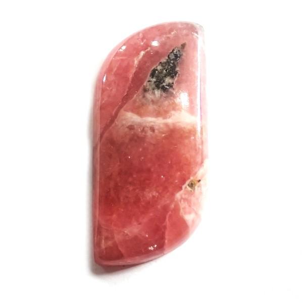 30332-『天然石ルース』　インカローズ（ホール無）　約３６ｘ１６mm（９．２ｇ）　１個