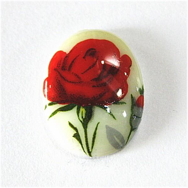 30492-《Vintage・カボション》　オーバル　２５x１８ｍｍ　１個