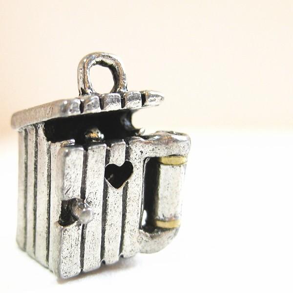 30681-【ＮＹピューター】　屋外トイレ　銀古美　１３mm　※１個※