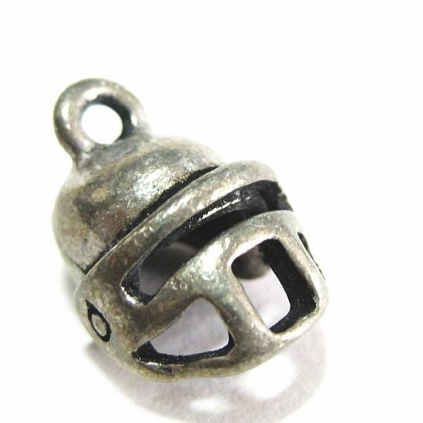 3384-【ＮＹピューター】　ヘルメット　銀古美　１３mm　５個/１セット