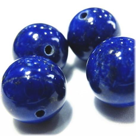 3886-天然石 12mm丸玉 ラピスラズリ ※1粒