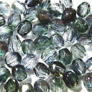 0435-3FC/91003　ラスターグリーンクリスタル　３ミリ　５０個/１パック