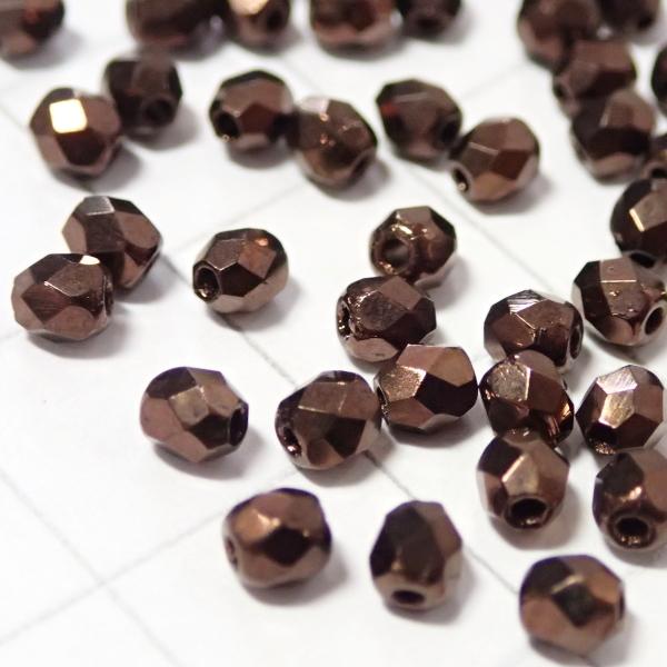 0444-3FC/14415　ダークブロンズ　３ミリ　５０個/１パック