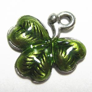 7699-【NYピューター】 どんぐり双子 チャーム 銀色 13mm 5個/1