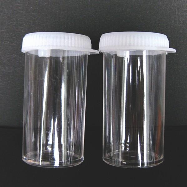 4962-【アクリルボトル】　ビーズ整理用　４６ｘ２３mm　５０本/１セット