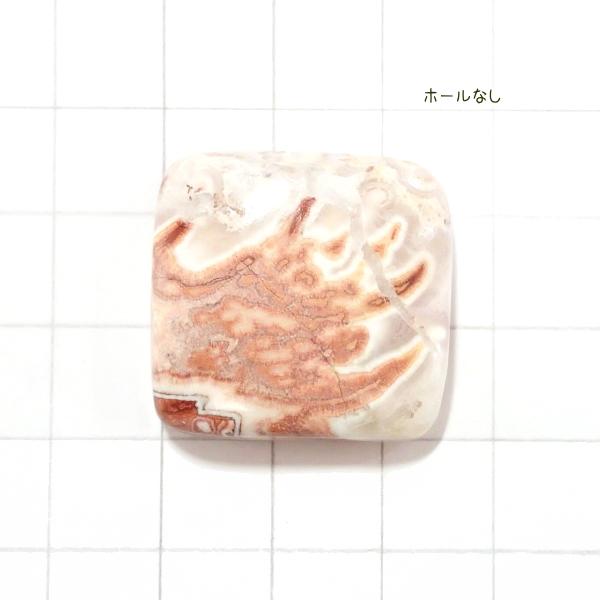 5020-『天然石ルース』《特価》フォシルコーラル（ホール無）　約２６ｘ２５mm（１２．１ｇ）　１個