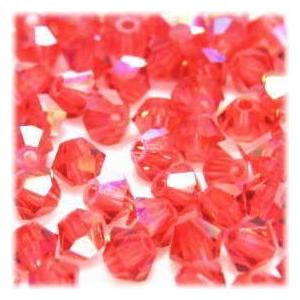 5453-SB3PAD-AB スワロフスキー 3mmソロバン パパラッチャオーロラ 25個/1パック