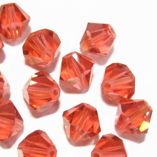 5478-ＳＢ６ＰＡＤ-ＣＨＡ　スワロフスキー 6mmソロバン　パパラッチャ・シャンパン　２５個/１...