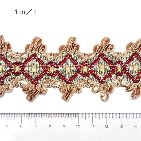 5570-〈ブレード/トリム〉　ブレードトリム　/SageMulti　４．５cm巾　１メートル/１本