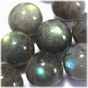5690-天然石 10mm丸玉 ラブラドライト 10粒