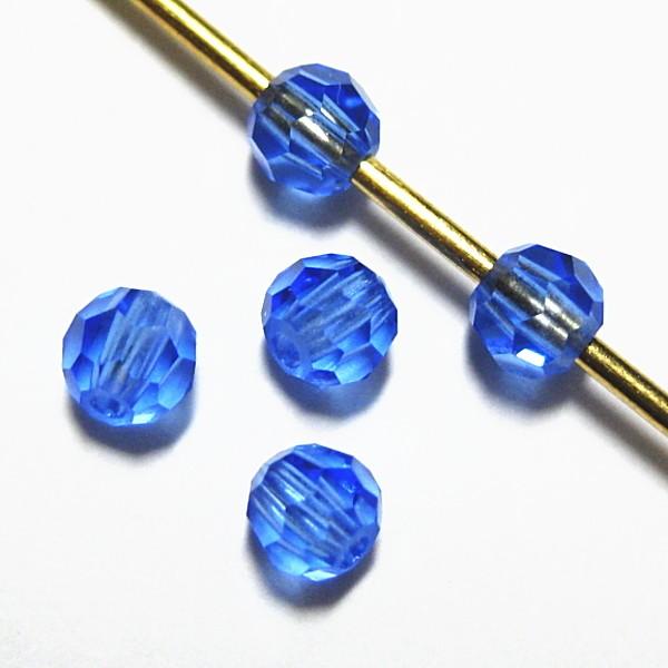 5829-swarovski　＃5000　サファイア　３mm　５個/１パック