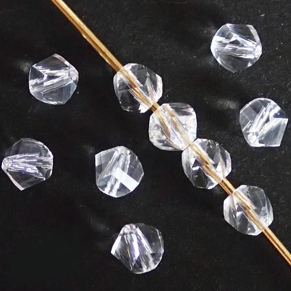 6159-swarovski　＃5020　クリア　４mm　１０個/１セット