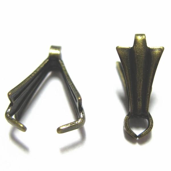 6215-【基本パーツ】　Aカン（カン付き）　真鍮古美　８mm　１０個/１セット