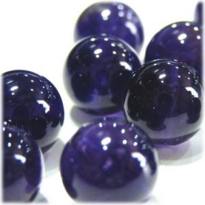6736-天然石 10mm丸玉 アメジストA 10個