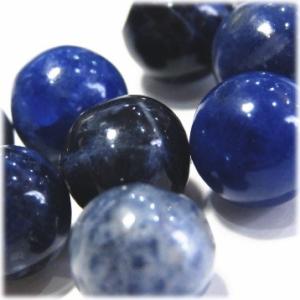 6872-天然石 8mm丸玉 ソーダライト 10粒