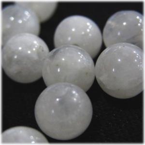 7016-天然石 6mm丸玉 レインボームーンストーン 10粒
