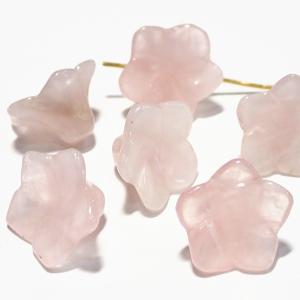 7733-《天然石 立体花》 グリーンアベンチュリン 16mm 6個/1パック