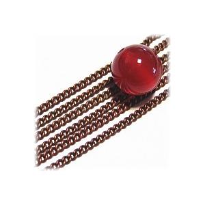 8005-【チェーン】　１．５mm　銅古美　１メートル　１本