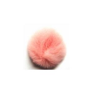 9291-『ファー』　ラビットファー　ソフトピンク　カン無　標準５０mm　１個