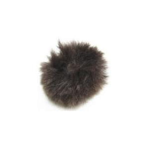 9294-『ファー』　ラビットファー　コーヒー　カン無　標準５０mm　１個