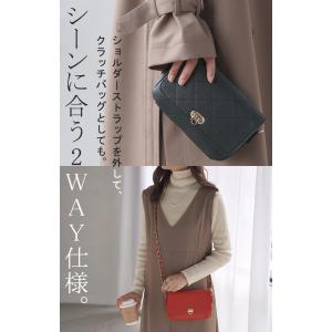 ミニ ショルダーバッグ チェーン 2WAY レ...の詳細画像3