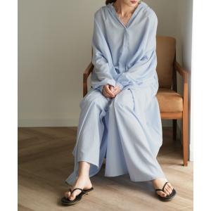 ワンピース レディース ロング シャツワンピー...の詳細画像4