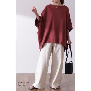 Tシャツ レディース トップス 二の腕カバー ...の詳細画像2