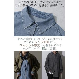 デニムシャツ レディース デニムジャケット オ...の詳細画像3