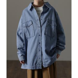 デニムシャツ レディース デニムジャケット オ...の詳細画像4