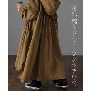 アウター ジャンパー レディース ロング アウ...の詳細画像5