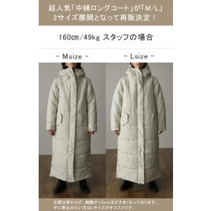 アウター レディース 中綿 コート 暖か ダウ...の詳細画像5