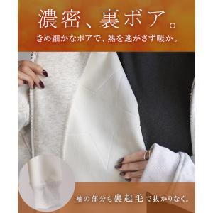 パーカー 体型カバー アウター ドルマンパーカ...の詳細画像3