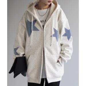 パーカー 体型カバー アウター ドルマンパーカ...の詳細画像4