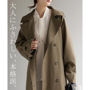 トレンチコート レディース アウター コート ...の詳細画像2