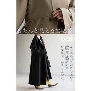 トレンチコート レディース アウター コート ...の詳細画像3
