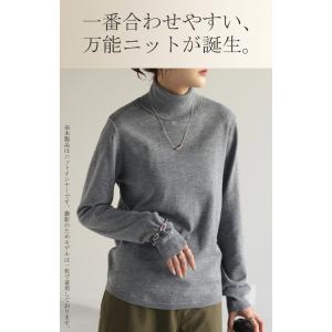 ニット インナー タートル レディース タート...の詳細画像1