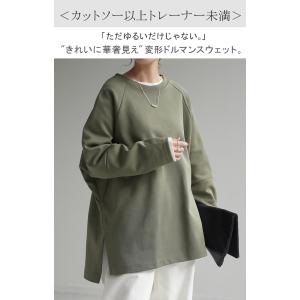 スウェット トップス レディース トレーナー ...の詳細画像1