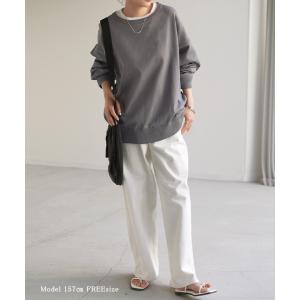 ニット 軽量 スポンジニット レディース プル...の詳細画像4